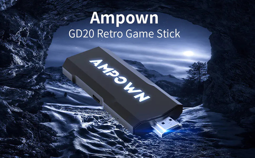 GD20 HD PSP Home TV Game Console with 4K Wireless